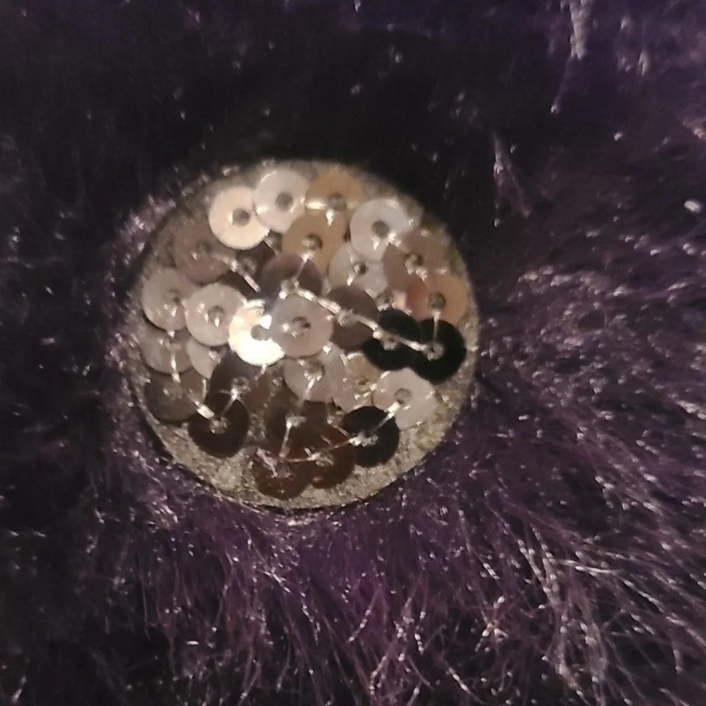 Cynthia Rowley Plush Black Spider Sequin Eye Halloween Stuffed Animal Pi… - Picture 3 of 5